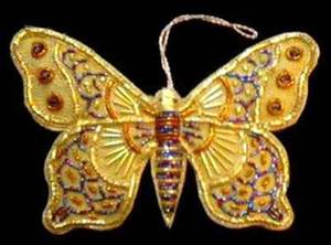 Hermoso Adorno Navideño Colgante con Forma de Pájaro y Corazón, Proveedor Indio, Múltiples Colores para Decoración de Fiestas y Festivales - Product Image 4