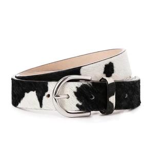 Ceinture en cuir véritable pour homme, 38 mm, en poils de vache tachetés, avec emballage personnalisé, nouvelle mode, vente chaude 2026 - Product Image 4