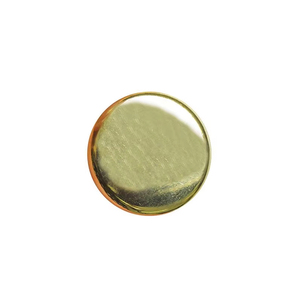 Boutons en cuivre plaqué laiton 100% gaufré, tige de couture 14mm, boutons dôme pour manteaux et vestes, décoration perlée - Product Image 1