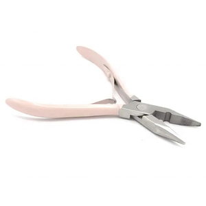 High Quality Salon Use Micro Link Pulling Hook <b>Needle</b> Plier for Micro <b>Beads</b>/Link/Ring I Tip Hair Extension Device Tools - Product Image 3