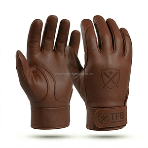 Guantes de Bateo de Béisbol Personalizados, Resistentes y Reforzados, de Doble Capa de Cuero, con Alta Fricción, para Softbol - Product Image 5