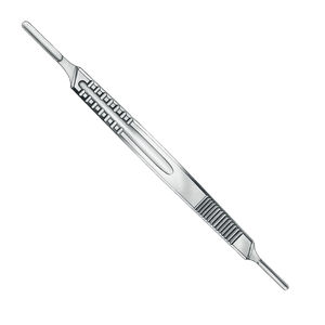 Manche de scalpel chirurgical dentaire à micro-lames en acier inoxydable et titane, équipement médical, alimentation manuelle, personnalisable - Product Image 6