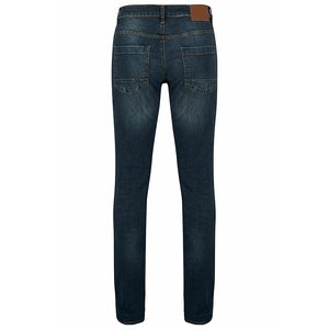 Jean en denim pour homme, taille haute, coupe droite, tricoté, lavable, écologique, séchage rapide, décontracté, long, qualité supérieure, Fourniture ODM - Product Image 3