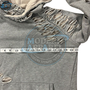 Oferta Especial: Sudaderas con Estilo Desgastado para Hombre, Diseño Único, Transpirables, Mezcla de Algodón de la Mejor Calidad - Product Image 3