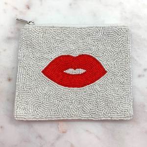 Trendy Handmade Beaded Coin Pouch With Zip Closure Luxury Seed Beads Embroidery <b>Small</b> Coin Pouch Bag - Product Image 4