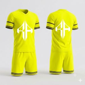 Uniforme de Fútbol Personalizado de Manga Corta para Hombre, 2026, Calidad Premium, Transpirable, Secado Rápido, 100% Poliéster, Logotipo Personalizado, Verano, OEM - Product Image 1