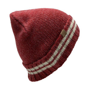 Bonnet en tricot unisexe de couleur unie, 100% acrylique, bonnet d'hiver décontracté et chaud pour adultes, circonférence de la tête 56-58 cm, bonnets - Product Image 4