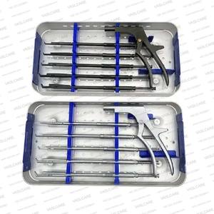 Juego de Cirugía Espinal Veterinaria, Pinza Kerrison Giratoria, Instrumentos Ortopédicos Reutilizables, Herramientas Neuroquirúrgicas para Clínicas Veterinarias - Product Image 1