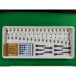 เครื่องมือผ่าตัดกระดูกและข้อแบบใช้แรงขับด้วยมือ ได้รับการรับรองมาตรฐาน CE ISO พร้อมกล่องเก็บสกรูแบบหลายแกน ผลิตจากสแตนเลสคุณภาพสูง - Product Image 5