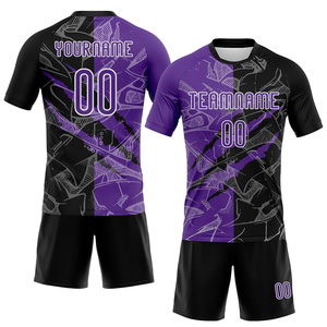 Uniformes de Voleibol de la Mejor Calidad, Conjunto de Uniforme de Voleibol de Manga Corta Hecho de Poliéster con Diseño de Sublimación, Servicio OEM - Product Image 2