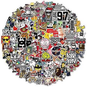 Paquete de Pegatinas de Vinilo Personalizadas con Dibujos Animados para Niños |   Pegatinas Decorativas de PVC Resistentes a los Rayos UV, Recortadas a Troquel, para Paredes y Exteriores - Product Image 3