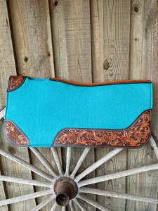 2026 High Quality Contoured Natural Wool Felt Western Dressage Riding Saddle Pad Custom <b>Horse</b> <b>Blanket</b> Premium Handmade - Product Image 2