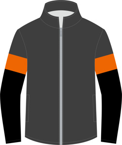 Chaqueta Deportiva Unisex Furat Leathers con Bloques de Color, Cierre de Cremallera, Sin Mangas, Cuello Alto, Ligera, de Secado Rápido, Poliéster/Nailon, Detalles Ocultos - Product Image 2