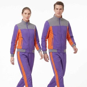 Ensemble veste coupe-vent et pantalon de jogging unisexe personnalisable en nylon 2026 – Tenue décontractée 2 pièces pour la gym et le fitness (hommes et femmes) - Product Image 2