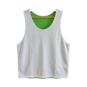 Unisex Adult <b>Mesh</b> Sleeveless Sports Jerseys Breathable Quick Dry Scoop Neck Custom Team Name Four-Way Stretch Basketball Soccer - Product Image 1