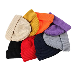 หมวกบีนนี่ใส่ได้ทั้งชายและหญิงหมวกบีนนี่สีทึบปักแบบลำลองและผู้ผลิตที่ดีที่สุด - Product Image 2