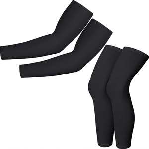 Custom Sports <b>Compression</b> <b>Arm</b> and Leg <b>Sleeves</b> Breathable UV Protection Cooling <b>Sleeves</b> for Running & Cycling Gear - Product Image 6