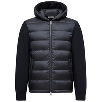 Veste matelassée décontractée pour homme, en duvet épais et coton rembourré, parka d'hiver avec design à bulles, veste à capuche