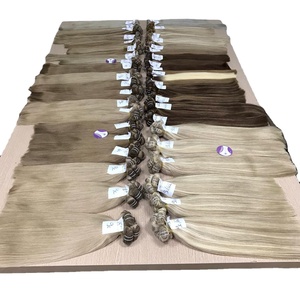 Pelo a granel sin procesar para mujer, cabello natural vietnamita 100 humano, Color marrón oscuro, ODM OEM - Product Image 2