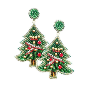 Pendientes de Moda Clásicos Bordados con Cuentas de Semillas con Diseño de Mariposa, Hechos a Mano, de Algodón Ligero, en Forma de Corazón, Colores Personalizados, Estilo 117 - Product Image 2