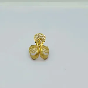 Anillo de joyería de lujo, anillo moderno, anillo artístico, anillo escultural, anillo llamativo, anillo elegante, anillo ajustable, joyería única - Product Image 2