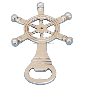 Super Selling Nautical Style Ship Wheel <b>Bottle</b> <b>Opener</b> Brass Barware for Home Bar Perfect Gift Private Logo <b>Beer</b> <b>Bottle</b> <b>Opener</b> - Product Image 4