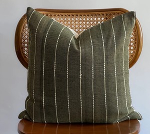 100% Woven Cotton Stripe Cushion Cover | Decorative Sofa Throw Pillow Cover | Custom Wholesale - Product Image 1