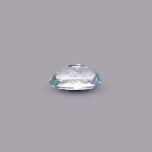 Natural Sky Blue Aquamarine 45 Carat Oval Faceted Loose Gemstone for Fine Jewelry - Product Image 3