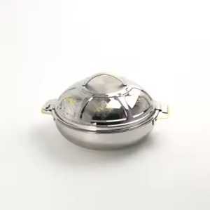 Commercial Hammered Stainless Steel Stockpot With Flat <b>Lid</b> Die Cast Side Handles Induction Ready Soup Cooking <b>Pot</b> - Product Image 5