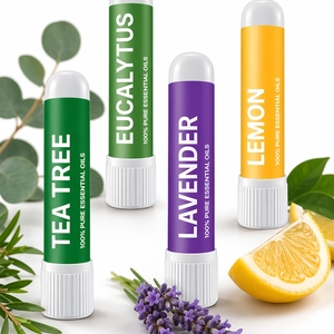 Ensemble de mélanges d'huiles essentielles roll-on, bâtonnets d'huiles parfumées d'aromathérapie portables, fournisseur en gros OEM pour marques privées - Product Image 2