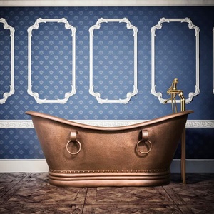 Baignoire adulte en cuivre avec poignée annulaire Best-seller - Product Image 4