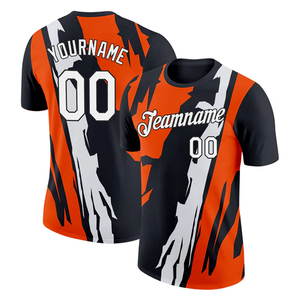 Vêtements de sport de qualité supérieure, maillot de football respirant 100% polyester, t-shirts imprimés, collection de vêtements d'équipe personnalisés - Product Image 5