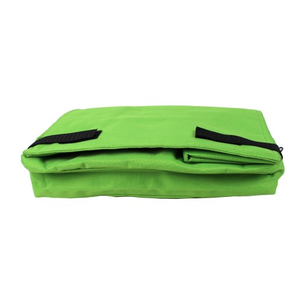 Grand sac isotherme pliable en tissu 600D avec doublure en PEVA ou en feuille d'aluminium, sac à bandoulière isolé pour pique-nique, logo personnalisé - Product Image 5