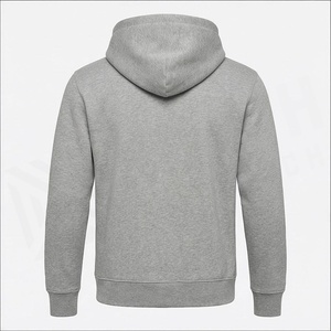 Sweat-shirt à capuche gris pour homme North Approach, coupe classique, en coton French Terry, avec poche avant, décontracté, pour l'automne - Product Image 2