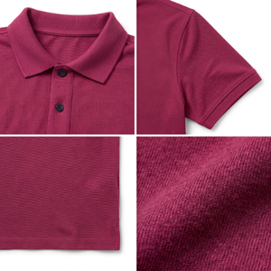 เสื้อโปโลชาย ผ้าฝ้ายคลาสสิก 220 GSM เนื้อนุ่ม ระบายอากาศได้ดี ทรงปกติ สวมใส่ได้ทั้งแบบลำลองและธุรกิจ - Product Image 6