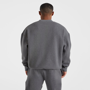 Sudaderas de Alta Calidad para Hombre, con Logotipo Personalizado, al por Mayor, de Felpa Gruesa, Corte Holgado, Hombros Caídos, Ecológicas - Product Image 2