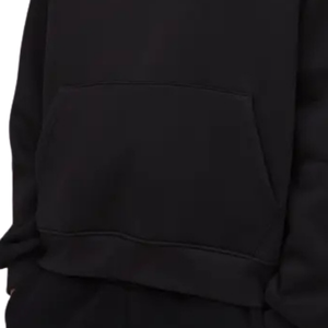 Sweat-shirt à capuche ample pour homme, col montant, capuche croisée, poche kangourou, style moderne et décontracté, vente en gros - Product Image 6
