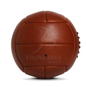 FRONT MAN SPORTS Ballon de football classique cousu à la machine, écologique, confortable, excellent pour le jeu, idéal pour les matchs d'académie - Product Image 2
