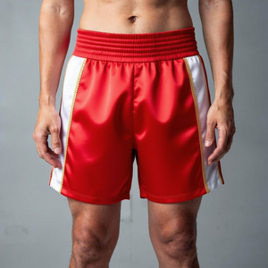 Pantalones Cortos de MMA Personalizados, para Kick Boxing, Grappling, Entrenamiento, Deporte de Jaula, Unisex, Elásticos, Transpirables, de Secado Rápido, para Combate - Product Image 1