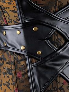 คอร์เซ็ตของผู้หญิงวินเทจชุดกระชับสัดส่วนเซ็กซี่แบบโอเวอร์บัสเทจคอร์เซ็ทผ้าบอร์เคดระบายอากาศทันสมัยสำหรับขนาดใหญ่พิเศษ - Product Image 3