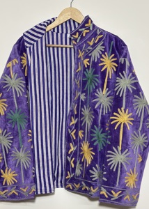 Handcraft <b>Velvet</b> Embroidery Suzani Eco-Friendly Breathable Unisex Festival Open Stitch Winter Regular Long Sleeve High <b>Jacket</b> - Product Image 3