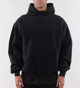 Sudadera con Capucha Estilo Vintage, Lavado Ácido, Algodón Grueso, Ropa Urbana, Precio de Fábrica, Bajo MOQ - Product Image 1