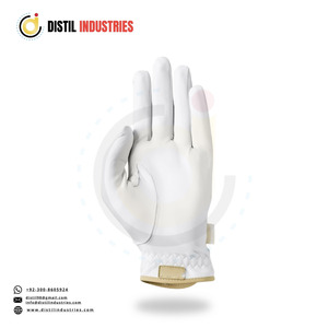Lightweight Genuine Leather Golf Gloves with Adjustable Wrist Strap for Professional Use and Daily Outdoor Practice - Product Image 4