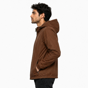 Chaquetas Impermeables para Hombre, Cortavientos, Resistentes al Agua, Casuales de Otoño, Chaqueta de Invierno Ligera, Chaquetas con Capucha para Exteriores - Product Image 6