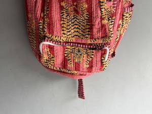 Sac à dos bohème à imprimé animal, sac à dos en coton avec fermeture éclair, sac à dos unisexe pour usage quotidien, sac à dos souple, cadeau pour elle - Product Image 3