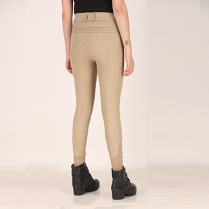 Pantalon d'équitation extensible 4 directions de haute qualité, leggings, collants, vêtements d'équitation en tissu technique au toucher doux - Product Image 3