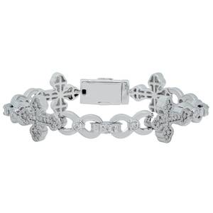 Bracelet Hip Hop en Moissanite Diamant VVS, Bijou de Luxe Iced Out pour Hommes, Style Rapper Streetwear, Meilleures Ventes - Product Image 1
