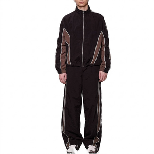 Conjunto de Chaqueta y Pantalones con Capucha, Diseño Táctico, Uniforme de Trabajo, Cortavientos, Unisex, Invierno, Sólido, Traje de Seguridad para Exteriores, Transpirable - Product Image 1