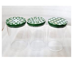 Arabic Style Ramadan Eid Gift Mother of Pearl Inlay <b>Cake</b> <b>Stand</b> 4 Pcs Wooden Lid <b>White</b> India Quality Handicrafts - Product Image 3
