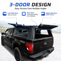 Cubierta de Aluminio para Camioneta Ford Ranger con Caja de 5 pies y Ventanas Corredizas